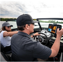Load image into Gallery viewer, Humminbird XPLORE 10 GPS Fish Finder with Transducer, MEGA Side Imaging+ & HD Touchscreen Display